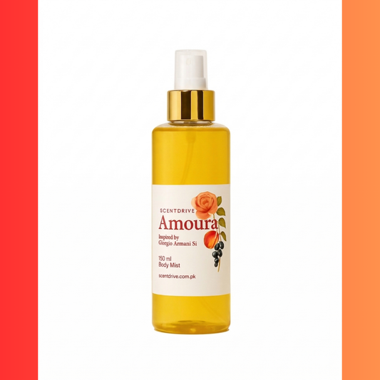 Amoura – 150ml Elegant & Refreshing Body Mist for Women