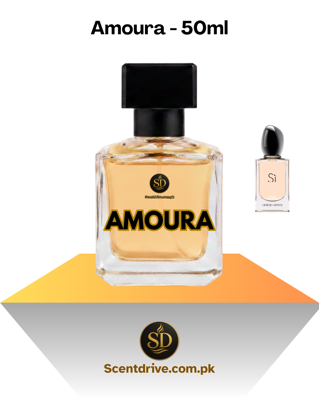 Amoura – 50ml Elegant Long Lasting EPD Perfume for Women