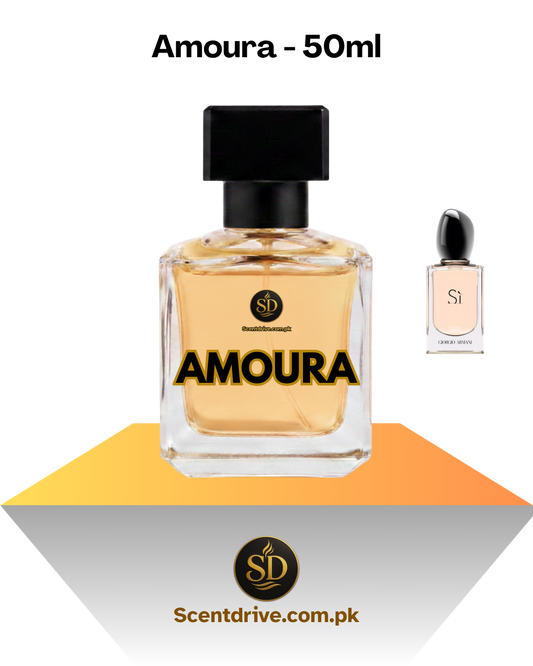 Amoura – 50ml Elegant Long Lasting EPD Perfume for Women