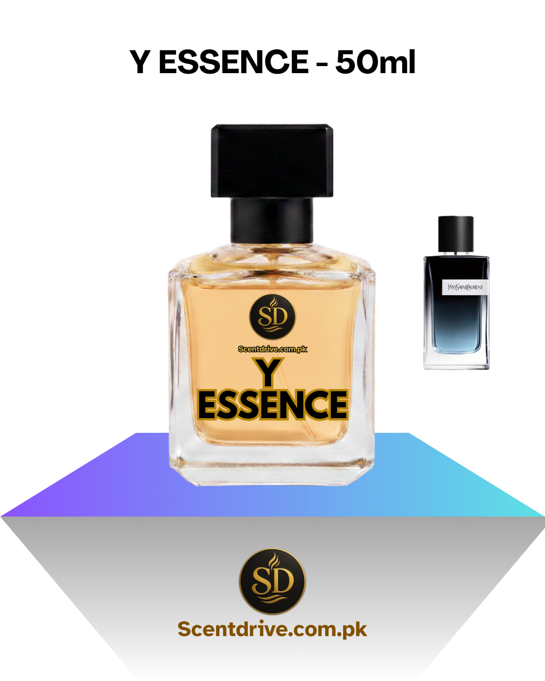 Y Essence – 50ml EPD Fresh & Woody Perfume for Men