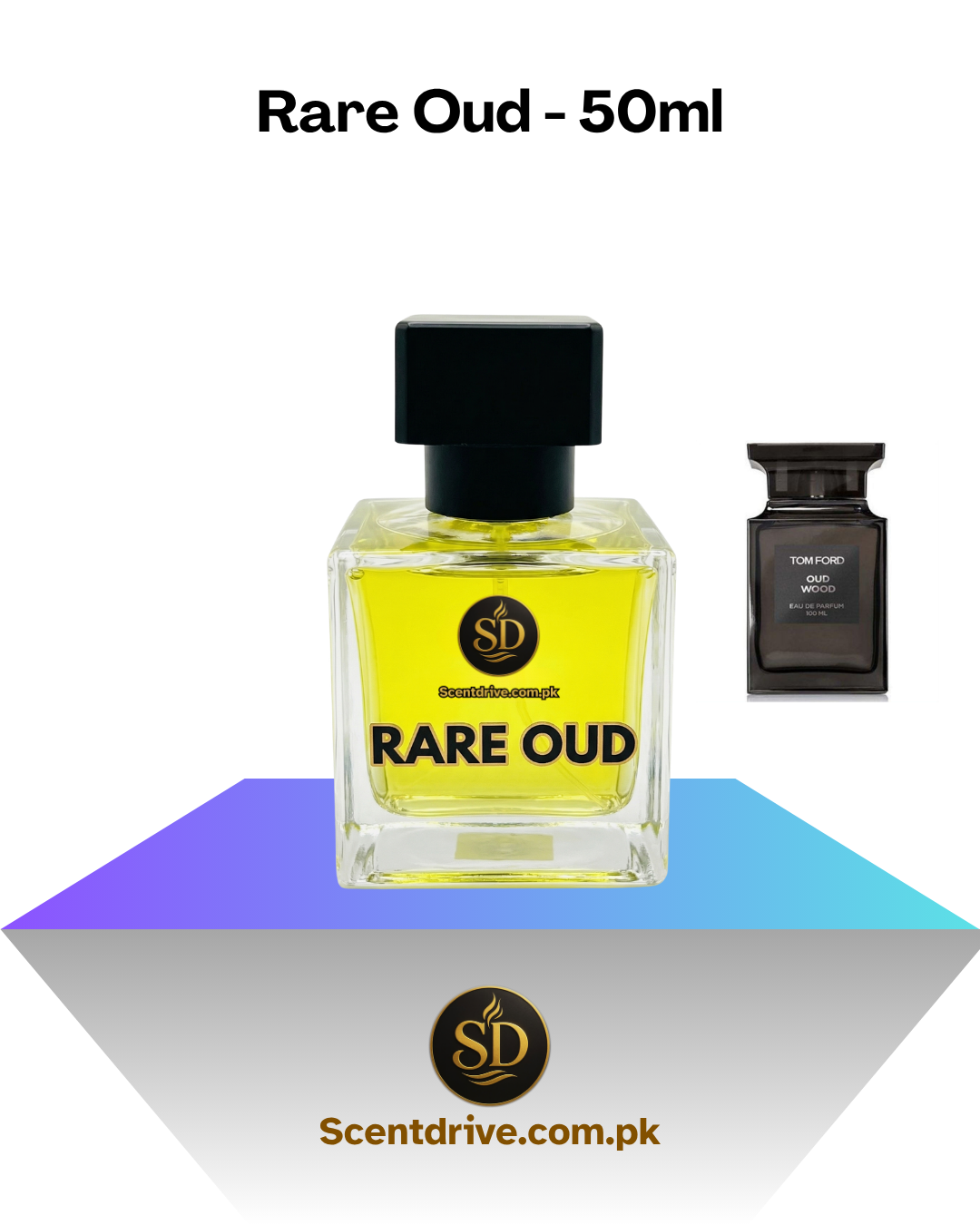 Rare Oud – 50ml EPD Luxury Woody Perfume for Men