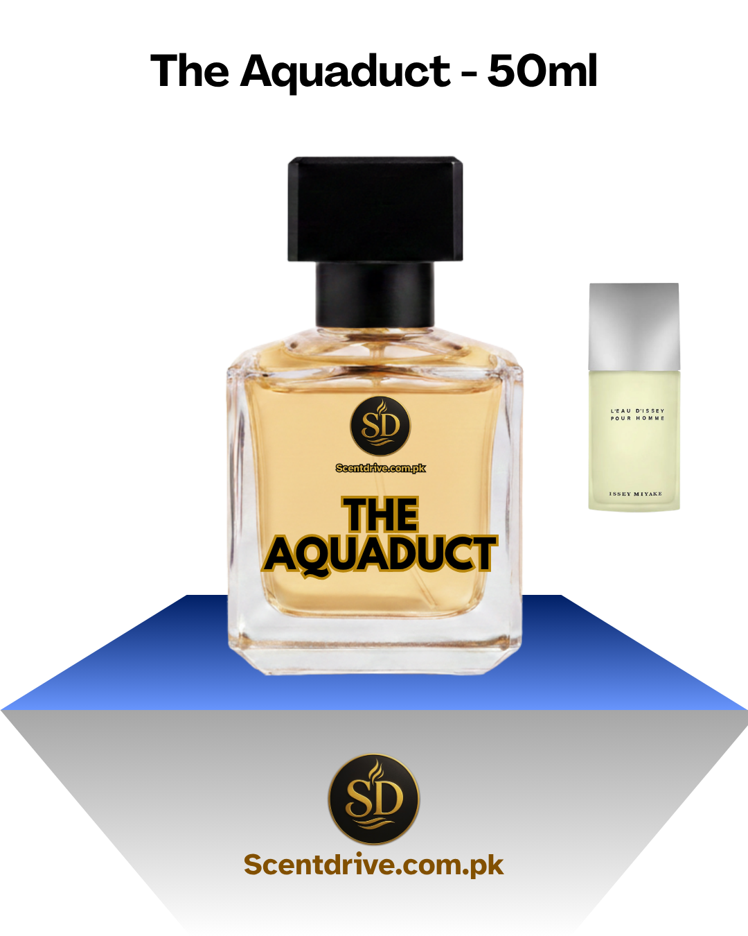 The Aquaduct – 50ml Fresh Aquatic Perfume for Men