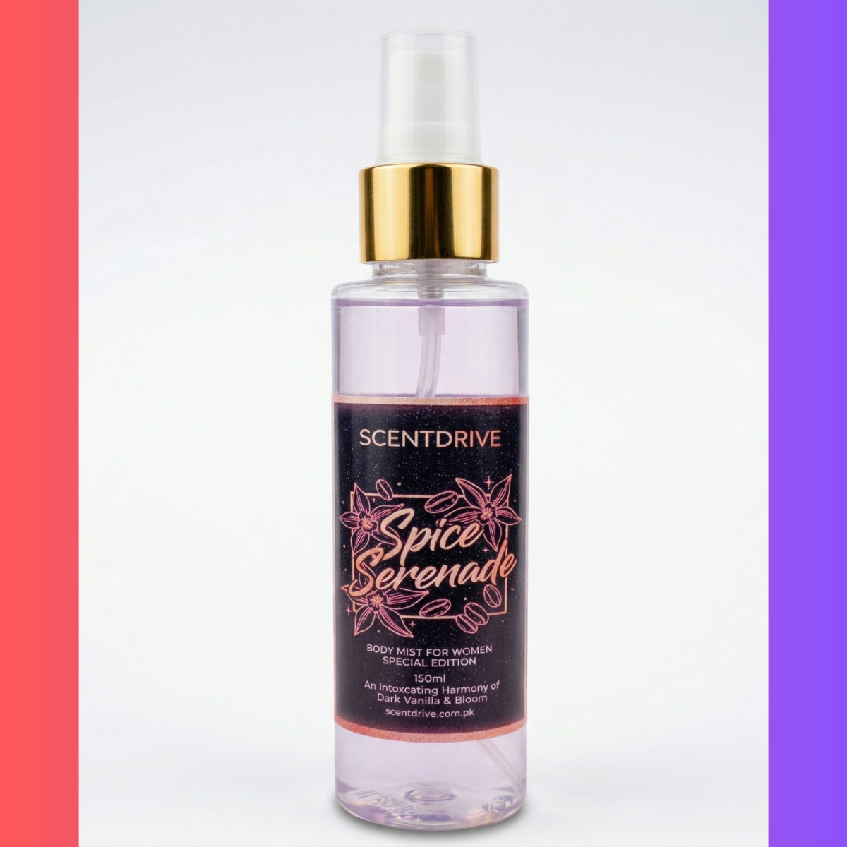 Spice Serenade – 150ml Warm & Sensual Body Mist for Women