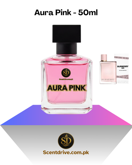 Aura Pink – 50ml Sweet Fruity Perfume for Women