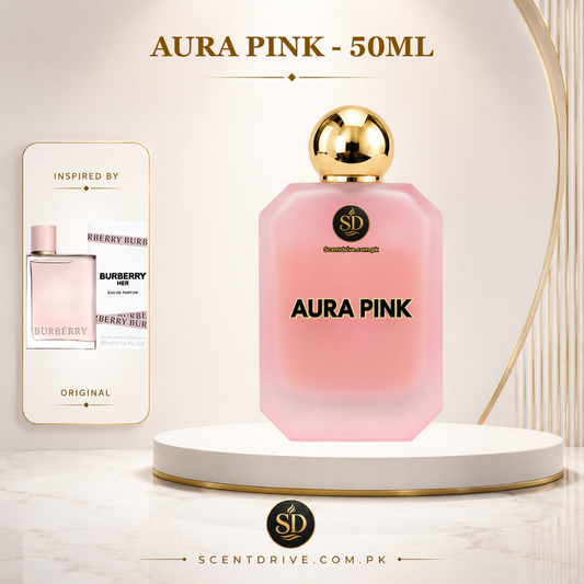 Aura Pink – 50ml & 100ml Sweet Fruity Perfume for Women