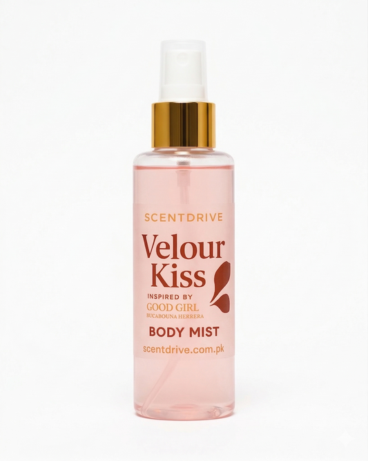 Velour Kiss – 150ml Sweet & Refreshing Body Mist for Women