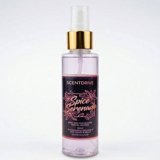 Spice Serenade – 150ml Warm & Sensual Body Mist for Women