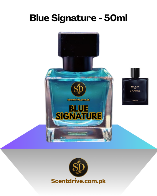 Bleu Signature – 50ml Premium Fresh Perfume for Men