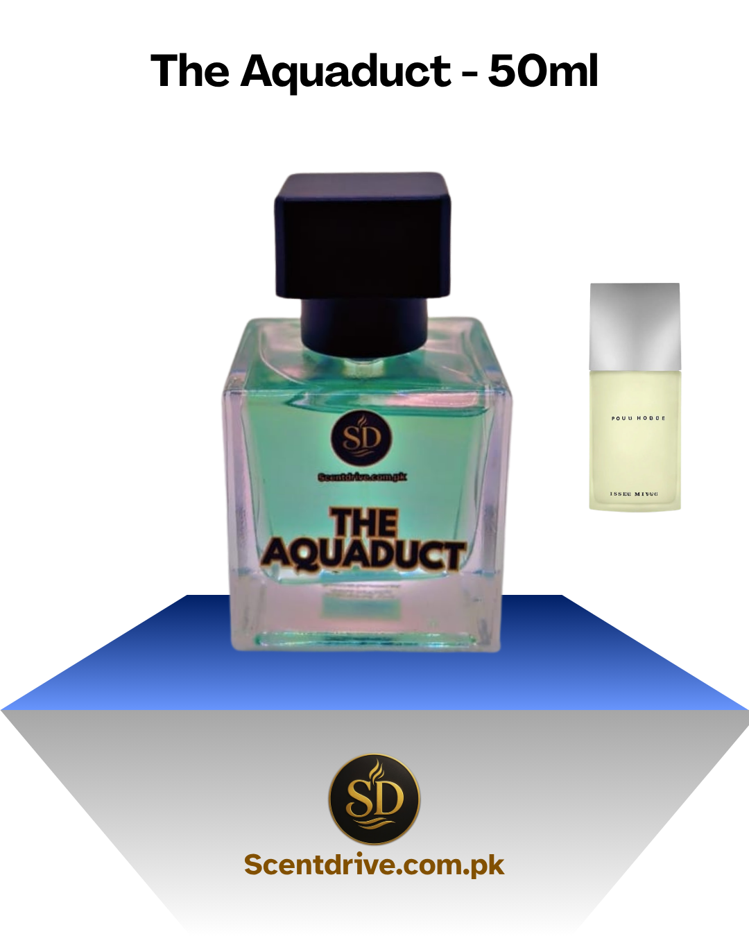 The Aquaduct – 50ml Fresh Aquatic Perfume for Men