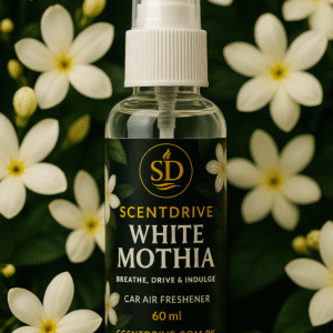 White Mothia Car Air Freshener Spray (60ml)