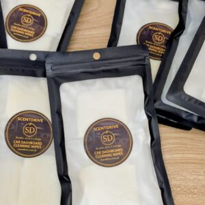 Pack of 5 - Car Dashboard Cleaning Wipes