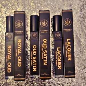 Oud Collection 3-Piece Set (10ml x 3) – Royal Oud, Oud Satin & Lacquer | Long-Lasting Impression Perfumes