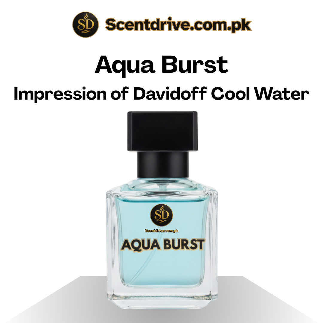 Aqua Burst (Impression of Davidoff Cool Water) For Men - 50ml Eau de Parfum